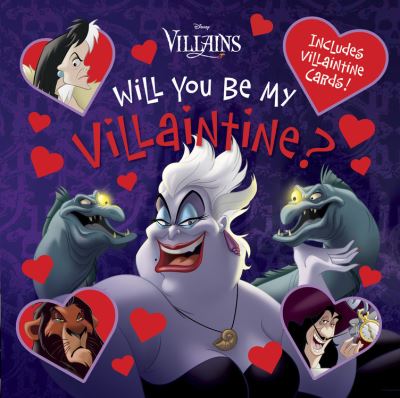 Cover for Disney Books · Will You Be My Villaintine? (Paperback Book) (2020)