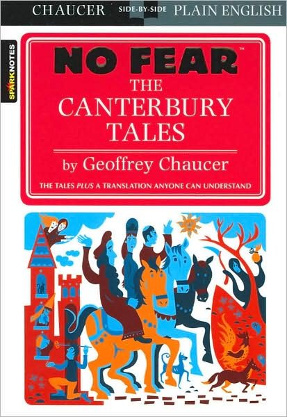 Cover for SparkNotes · The Canterbury Tales (No Fear) - No Fear (Paperback Book) (2009)