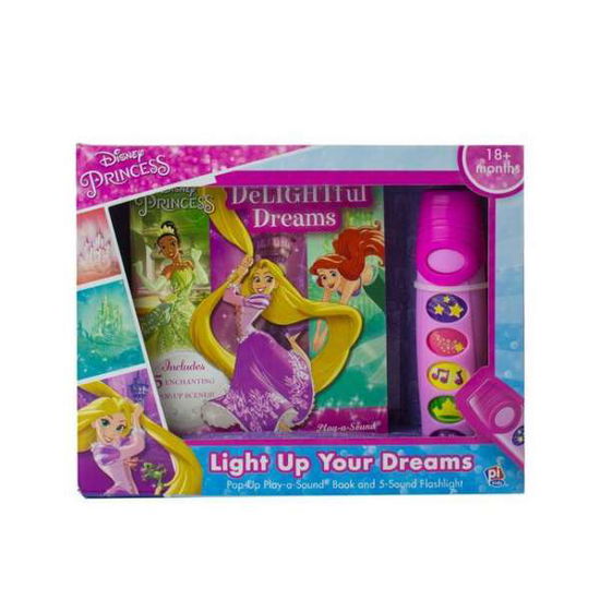 Cover for PI Kids · Disney Princess: Light Up Your Dreams Pop-Up Play-a-Sound Book and 5-Sound Flashlight Set (MISC) (2012)