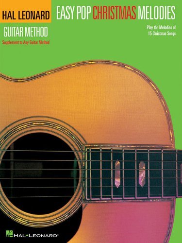 Cover for Hal Leonard Corp. · Easy Pop Christmas Melodies (Book Only) Hal Leonard Guitar Method Series (Paperback Book) (2011)
