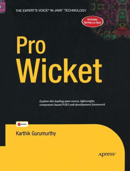 Cover for Gurumurthy · Pro Wicket (Book) [Softcover reprint of the original 1st edition] (2017)