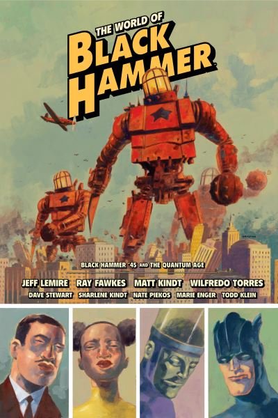 Cover for Jeff Lemire · The World Of Black Hammer Library Edition Volume 2 (Inbunden Bok) (2021)