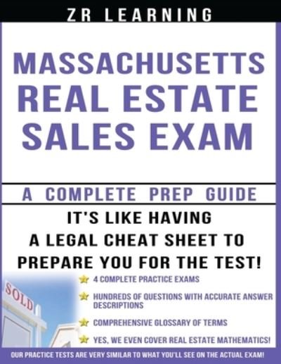 Cover for Zr Learning · Massachusetts Real Estate Sales Exam (Paperback Book) (2015)