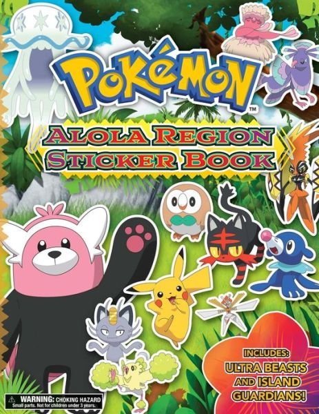 Cover for The Pokemon Company International · Pokemon Alola Region Sticker Book (Paperback Bog) (2017)