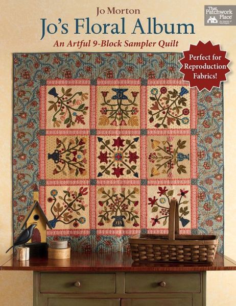 Cover for Jo Morton · Jo's Floral Album: An Artful 9-Block Sampler Quilt (Paperback Book) (2017)