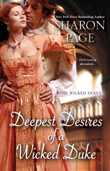 Cover for Sharon Page · Deepest desires of a wicked duke (Book) (2016)