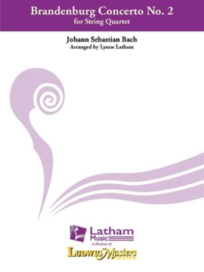 Cover for Johann Sebastian Bach · Brandenburg Concerto No. 2 for String Quartet (Paperback Bog) (2020)