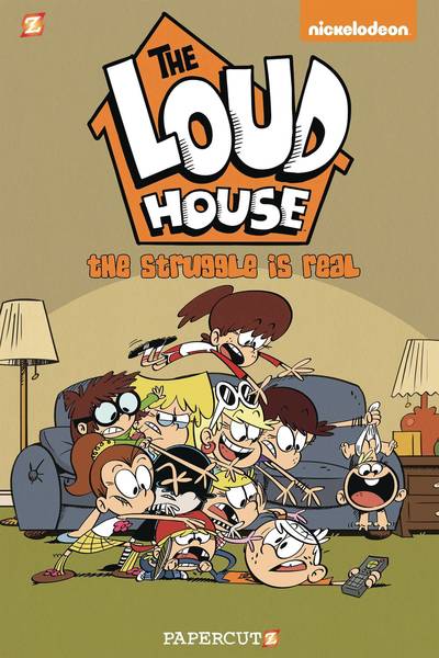 The Loud House #7: The Struggle is Real - The Loud House - The Loud House Creative Team - Książki - Papercutz - 9781629917962 - 20 sierpnia 2019