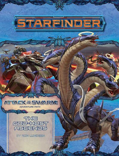 Cover for Ron Lundeen · Starfinder Adventure Path: The God-Host Ascends (Attack of the Swarm! 6 of 6) (Paperback Bog) (2020)