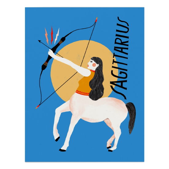 6-Pack Lisa Congdon for Em & Friends Sagittarius Card - Lisa Congdon - Other - Knock Knock - 9781642448962 - January 7, 2020