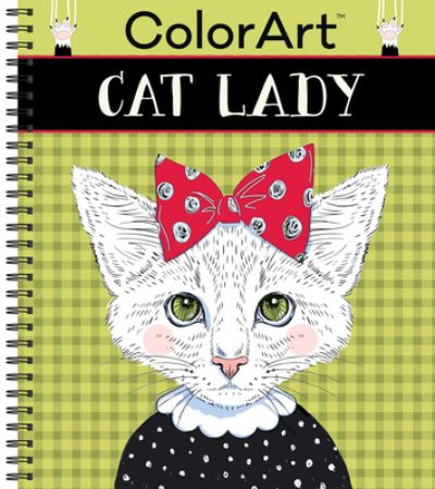 Cover for New Seasons · Colorart Coloring Book - Cat Lady (Spiral Book) (2016)