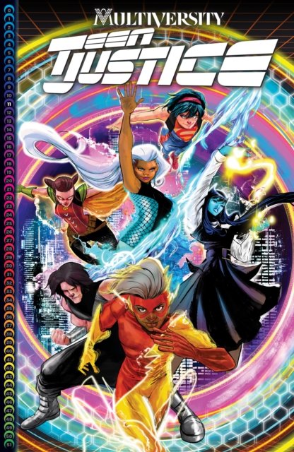 Cover for Danny Lore · Multiversity: Teen Justice (Paperback Book) (2023)