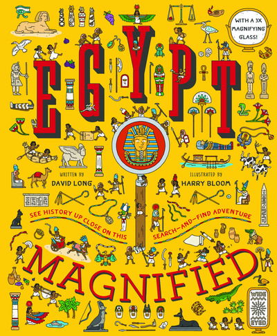 Cover for David Long · Egypt Magnified: With a 3x Magnifying Glass - Magnified (Hardcover Book) (2018)