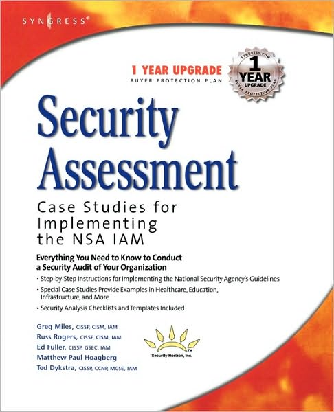 Cover for Syngress · Security Assessment: Case Studies for Implementing the NSA IAM (Paperback Book) (2004)