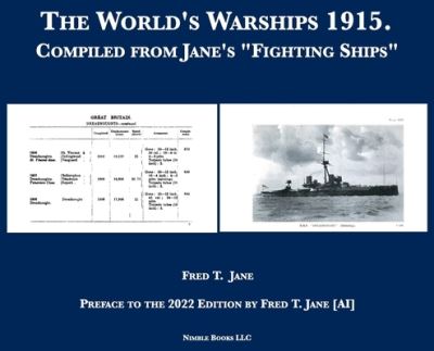 Cover for Fred T. Jane · World's Warships 1915 (Book) (2022)