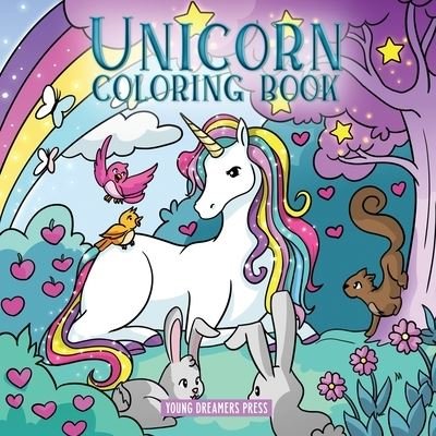 Cover for Young Dreamers Press · Unicorn Coloring Book (Paperback Book) (2019)