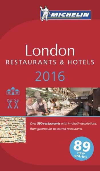 Red Guide: London 2016 Michelin : Hotell och restaurangguide - Michelin - Books - Michelin - 9782067202962 - September 17, 2015
