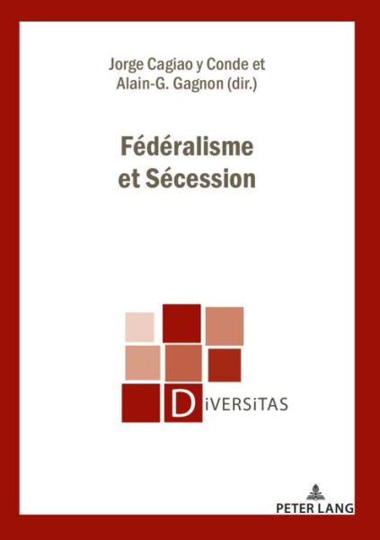 Cover for Federalisme Et Secession - Diversitas (Paperback Book) (2019)