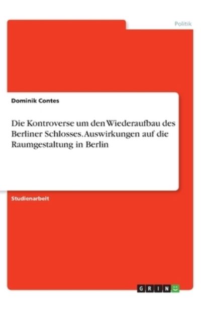 Cover for Contes · Die Kontroverse um den Wiederauf (Book)