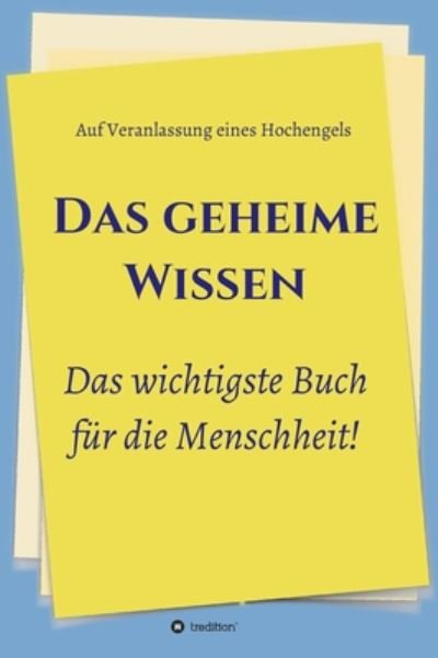 Cover for Greber · Das geheime Wissen - Das wichtig (Book) (2020)