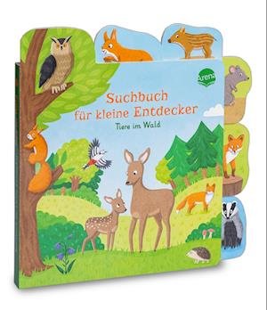 Cover for Sandra Kissling · Suchbuch für kleine Entdecker. Tiere im Wald (Buch) (2024)