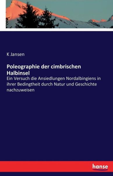 Cover for Jansen · Poleographie der cimbrischen Hal (Book) (2016)