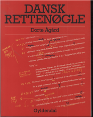 Cover for Dorte Ågård · Dansk rettenøgle (Sewn Spine Book) [1e uitgave] (2000)