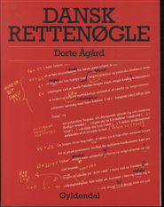 Cover for Dorte Ågård · Dansk rettenøgle (Taschenbuch) [1. Ausgabe] (2000)