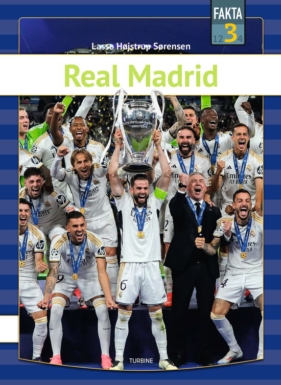 Cover for Lasse Højgaard Sørensen · Fakta 3: Real Madrid (Hardcover Book) [1. Painos] (2025)