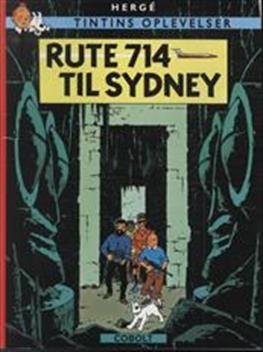 Cover for Hergé · Tintins oplevelser: Tintin: Rute 714 til Sydney - softcover (Poketbok) [5:e utgåva] (2013)