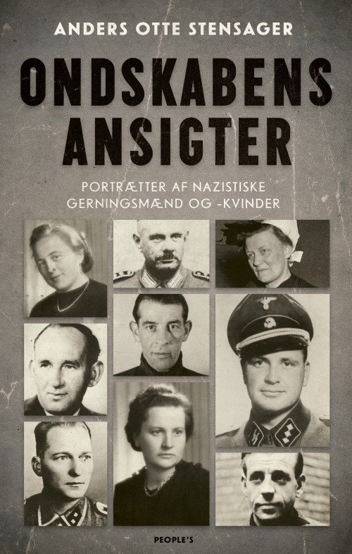 Cover for Anders Otte Stensager · Ondskabens ansigter (Bound Book) [1. Painos] (2022)