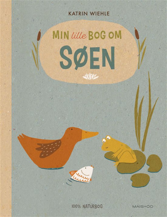 Cover for Katrin Wiehle · Min lille bog om søen (Cardboard Book) [1er édition] (2023)