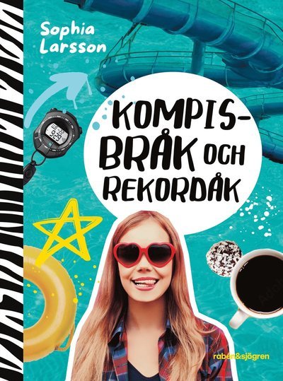 Cover for Sophia Larsson · Kompisbråk och rekordåk (Bound Book) (2024)
