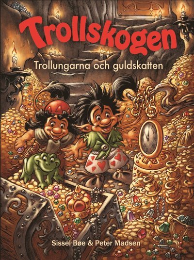 Cover for Peter Madsen · Trollskogen: Trollskogen ? Trollungarna och guldskatten (Indbundet Bog) (2015)