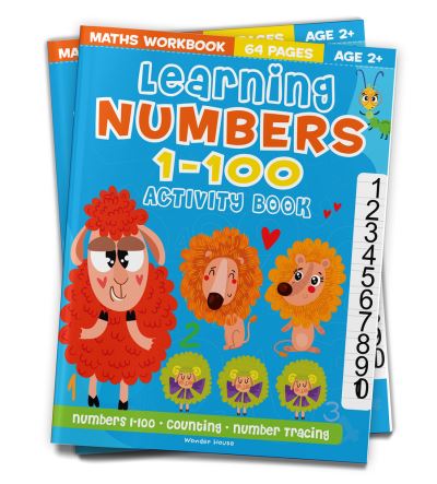 Learning Numbers 1-100 Activity Book - Wonder House Books - Books - Prakash Book Depot - 9789354404962 - November 15, 2021