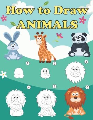 Cover for Mayral Moore · How to Draw Animals (Paperback Book) (2020)