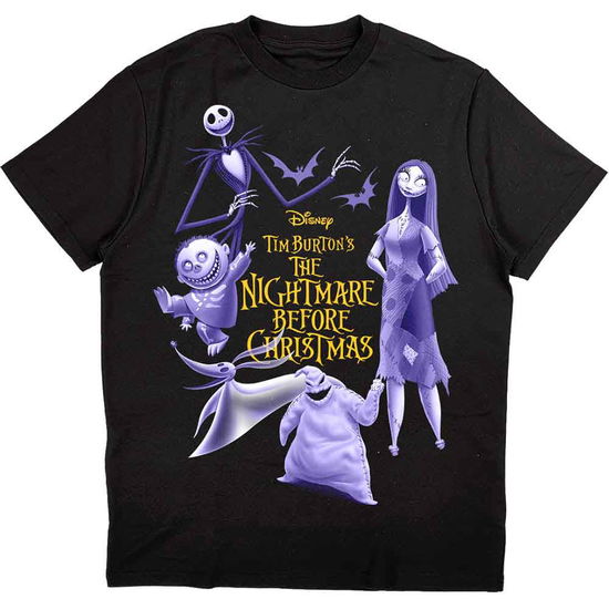 Cover for Nightmare Before Christmas - The · The Nightmare Before Christmas Unisex T-Shirt: Purple Characters (T-shirt)