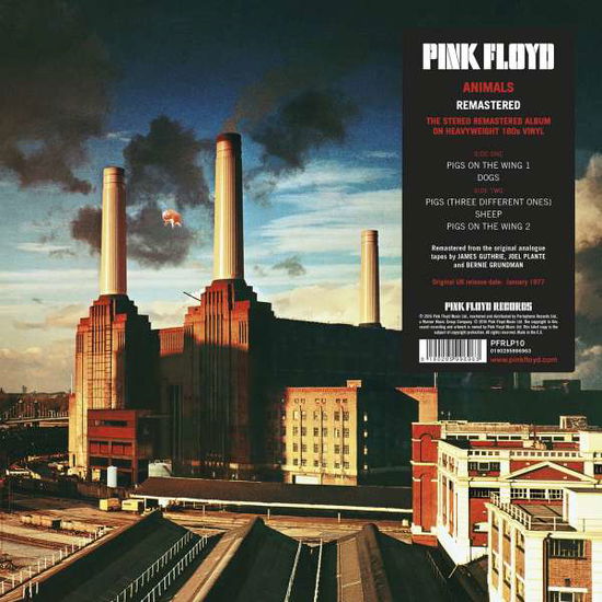 Animals - Pink Floyd - Musiikki - PLG - 0190295996963 - perjantai 18. marraskuuta 2016