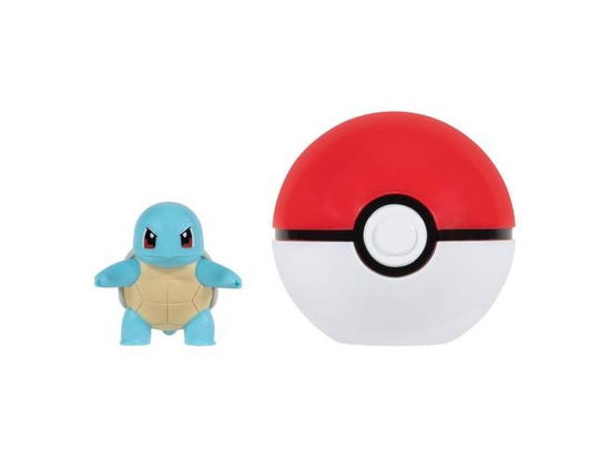 Cover for Pokemon  Clip n Go Squirtle + Pokeball Toys · Pokémon ClipnGo Poké Balls Shiggy &amp; Pokéball (Legetøj) (2024)