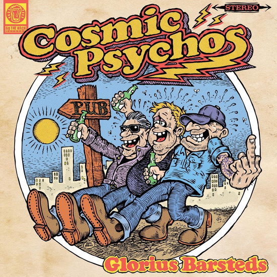 Glorius Barsteds (Sand Vinyl) - Cosmic Psychos - Music - GO THE HACK RECORDS - 0671891734963 - October 27, 2023