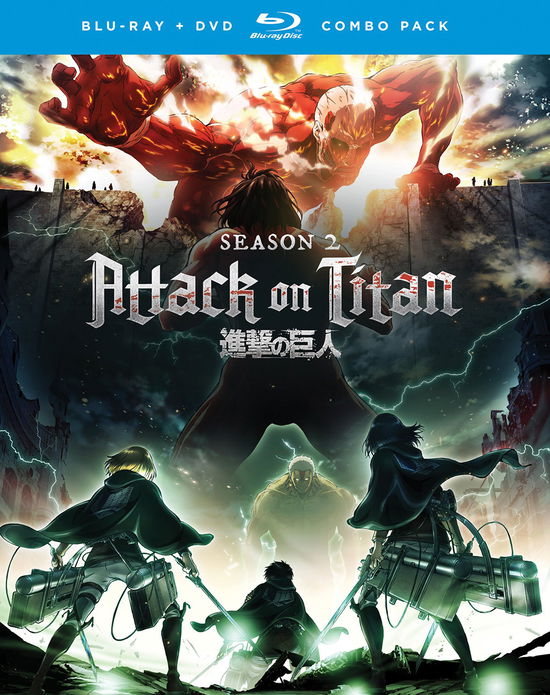 Cover for Blu-ray · Attack on Titan: Season 2 (Blu-Ray) (2018)