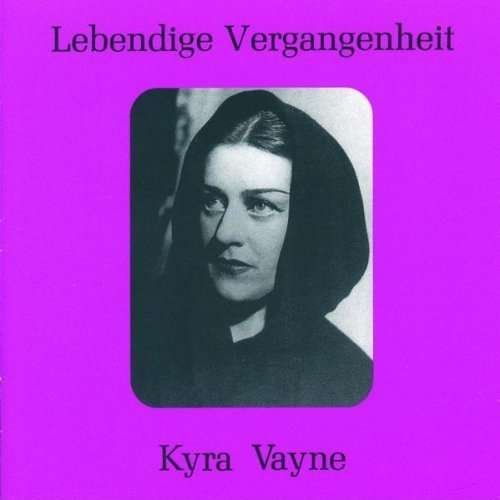 Songs & Arias - Kyra Vane - Musiikki - Preiser Records - 0717281899963 - tiistai 21. maaliskuuta 1995