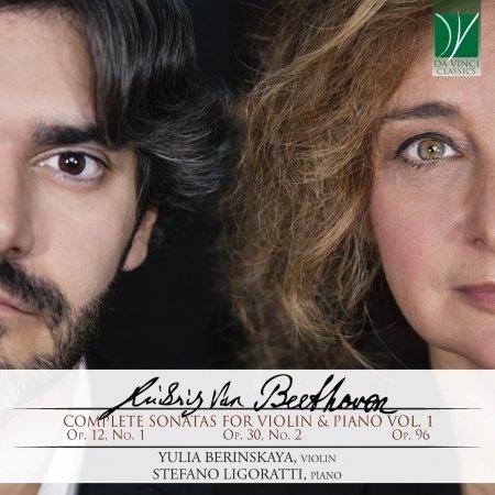 Cover for Beethoven / Berinskaya,yulia · Beethoven: Complete Violin Sonatas Vol 1 (CD) (2020)