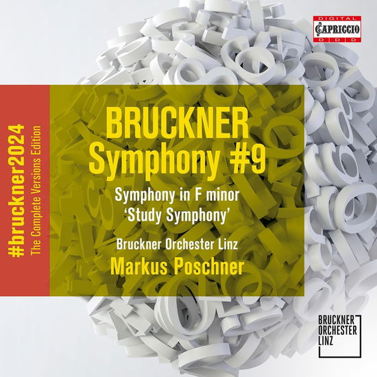 Symphony No. 9 Symphony in F Minor Study - Bruckner / Bruckner Orchester Linz - Muzyka - CAPRICCIO - 0845221080963 - 5 lipca 2024