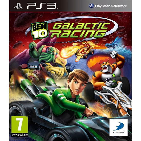 Cover for Playstation 3 · Ben 10 Galactic Racing (PS4) (2019)