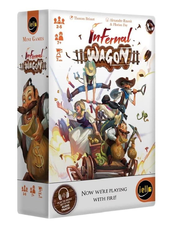 Iello  Infernal Wagon deleted Card Game - Iello  Infernal Wagon deleted Card Game - Juego de mesa - Iello - 3760175519963 - 