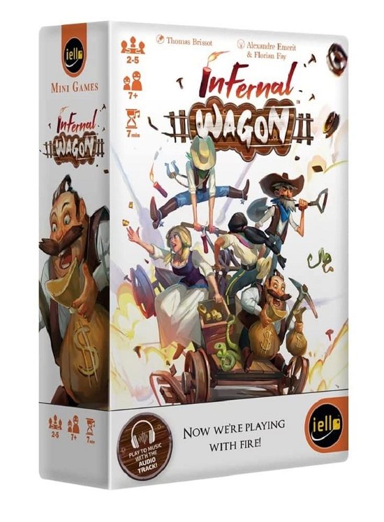 Cover for Iello  Infernal Wagon deleted Card Game (SPEL)