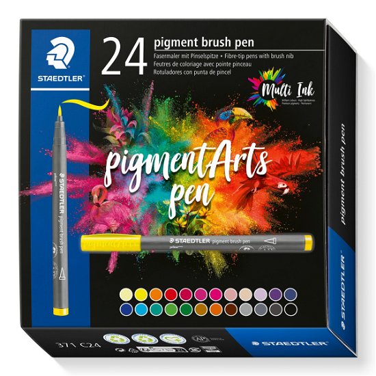 Cover for Staedtler · STAEDTLER MultiInk Pigment Arts brush pen 24er-Set (ACCESSORY) (2024)