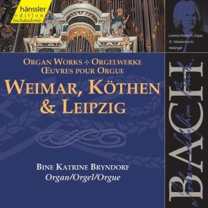 BACH: Weimar,Köthen & Leipzig - Bine Katrine Bryndorf - Musik - hänssler CLASSIC - 4010276015963 - 14 oktober 1999