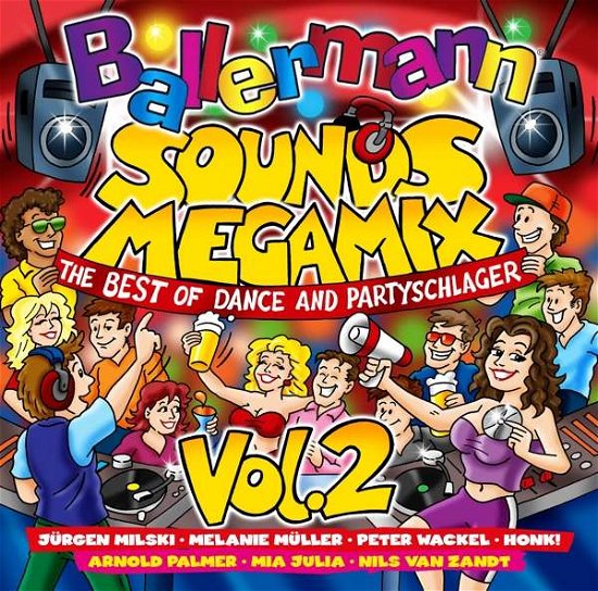 Ballermann Sounds Megamix Vol. 2 - The Best Of Dance & Partyschlager - V/A - Musik - SELECTED - 4032989513963 - 17 augusti 2018